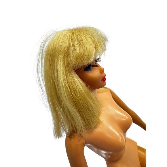 VTG Dramatic New Living Barbie Blonde Hair Rooted Lashes & Twist N Turn *READ - Picture 2 of 11